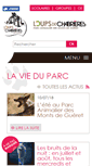 Mobile Screenshot of loups-chabrieres.com